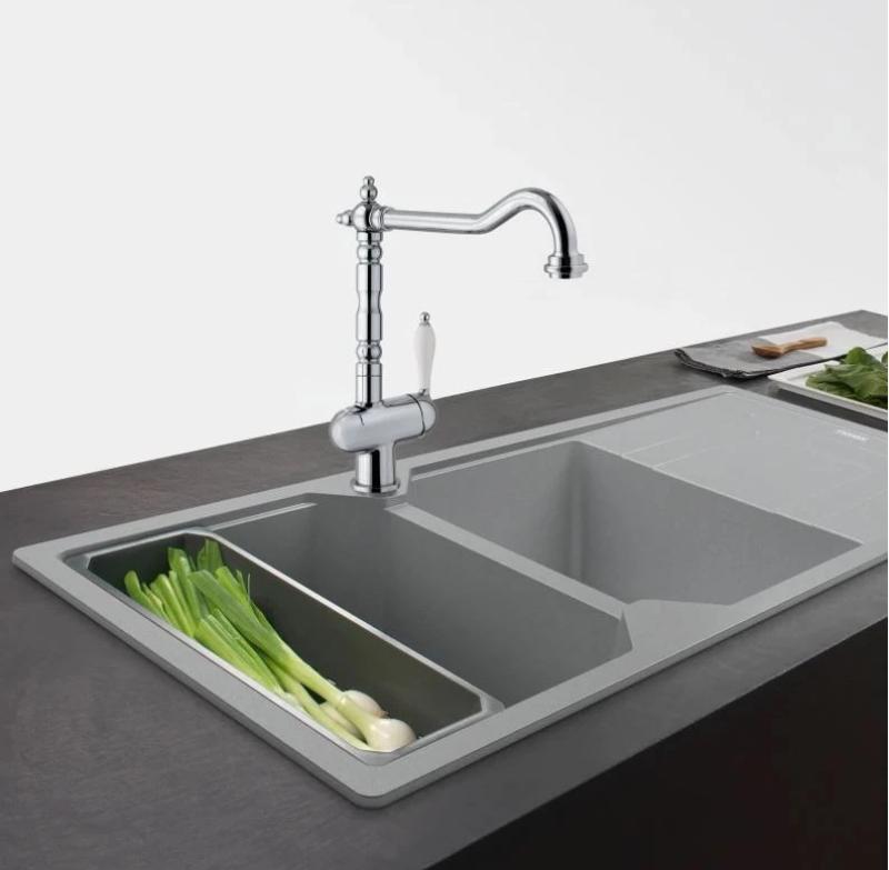 Φράνκε Particolare Old England κλασική μπαταρία κουζίνας χρωμίου 115.0060.360