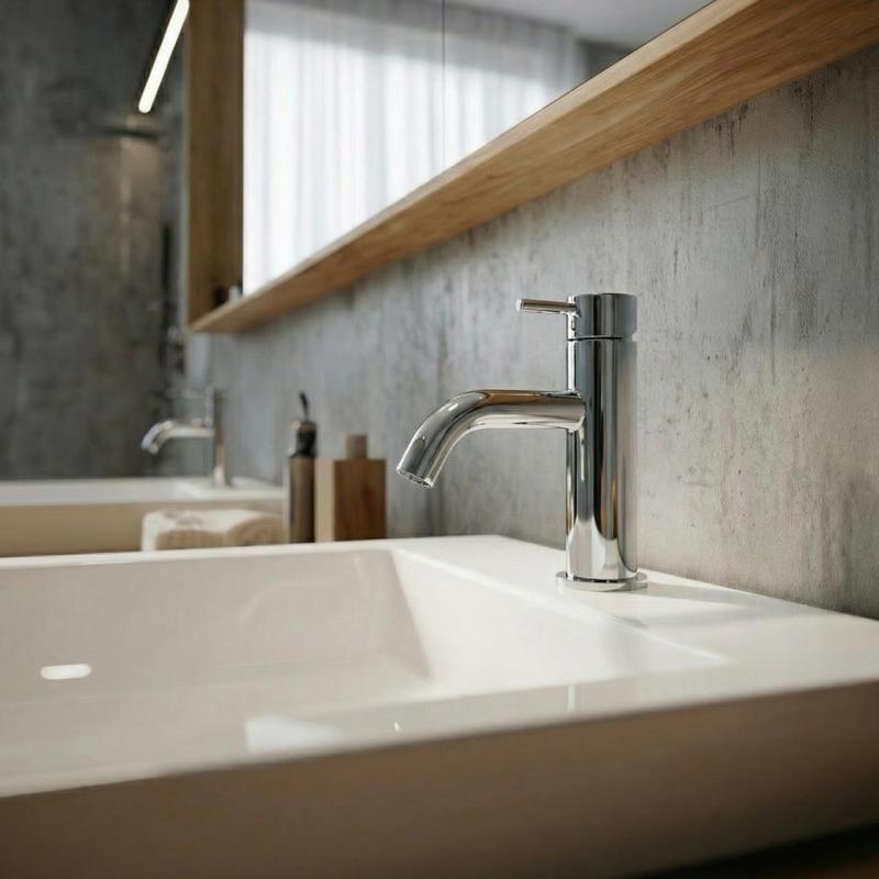 Waterevolution Flow βρύση νιπτήρα χρώμιο T11001