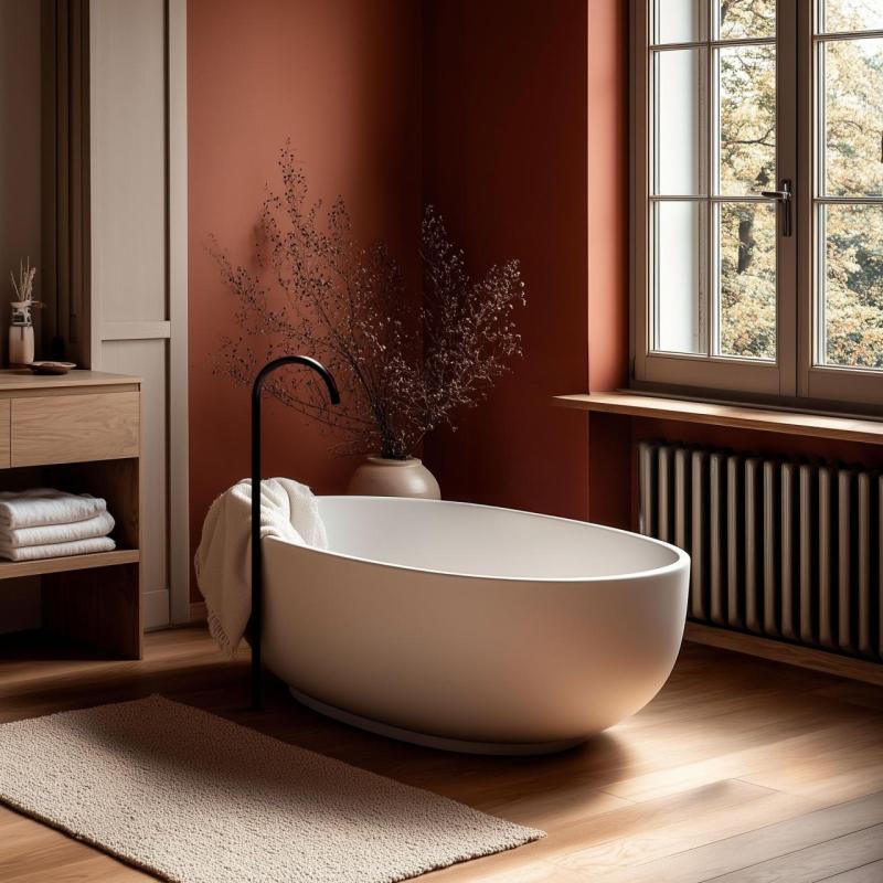 Waterevolution Flow βρύση μπάνιου όρθια μαύρη T1673PR