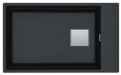 Φράνκε Κούμπους KNG 110.62 νεροχύτης 72x42 ανθρακί γρανίτης υποκατασκευή με επιφάνεια για μπαταρία 125.0512.515