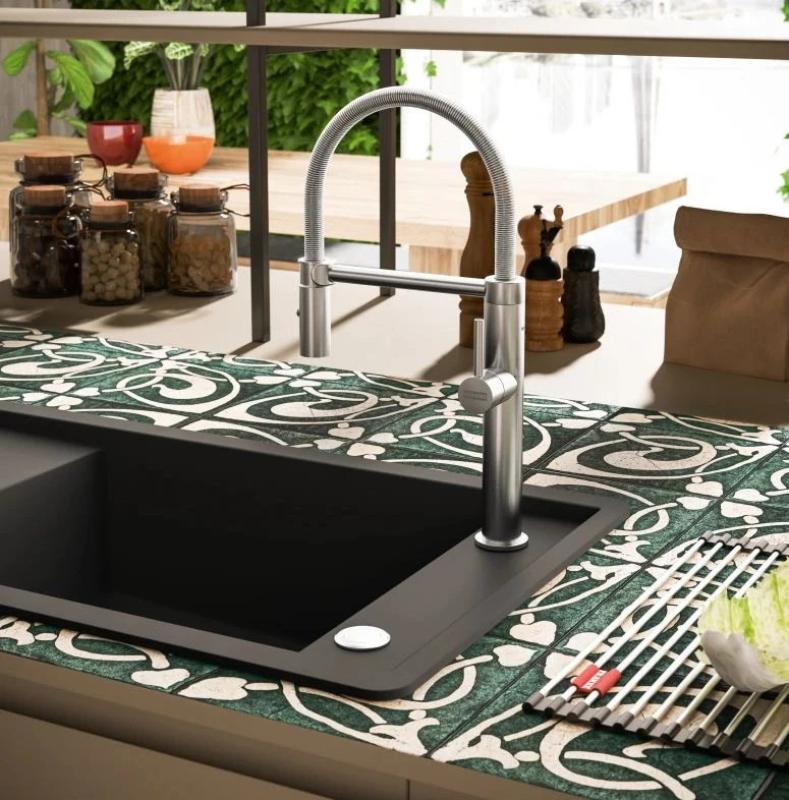 Φράνκε Pescara Semi Pro L κουζινοβρύση με εύκαμπτο στόμιο ανοξείδωτο ατσάλι 115.0472.960