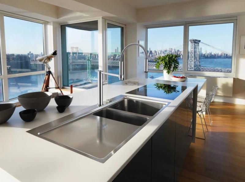 Franke Pescara Semi Pro 360 Κουζινόμπαταρία με ευέλικτη ροή χρωμίου 115.0393.976