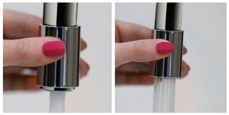 Φράνκε Πεσκάρα Μπαταρία κουζίνας μαύρο ματ με ρυθμιζόμενο περλέιτορ 2 θέσεων 115.0545.135