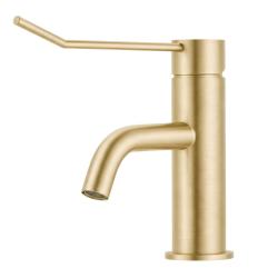 Waterevolution Flow μπαταρία νιπτήρα PVD light gold T111WGE