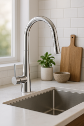 DEMM μπαταρία κουζίνας με αποσπώμενο στόμιο χρωμίου 1208947332