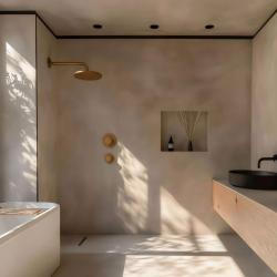 WaterEvolution Flow inbouw douchethermostaat met 1 omstelkraan geborsteld messing

Μετάφραση: WaterEvolution Flow εντοιχισμένη θερμοστατική μπαταρία ντους με 1 διακόπτη, βουρτσισμένος ορείχαλ