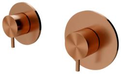 Waterevolution Flow ενσωματωμένος θερμοστάτης ντους με 1 διακόπτη χαλκού