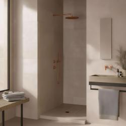 Waterevolution Flow ενσωματωμένος θερμοστάτης ντους με 1 διακόπτη χαλκού