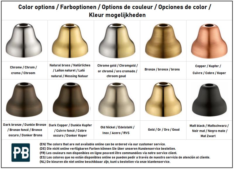 PB νοσταλγική μπαταρία μπάνιου με χειροκίνητο ντους και λευκή λαβή Μπρούντζος