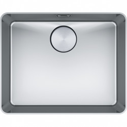 Φράνκε Μύθος MYX 210.50 νεροχύτης από ανοξείδωτο χάλυβα 50x40cm επίπεδης τοποθέτησης 127.0638.276.