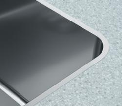 Φράνκε Mύθος MYX 210.55 ανοξείδωτος νεροχύτης 55x40cm επίπεδη κατασκευή 127.0638.277