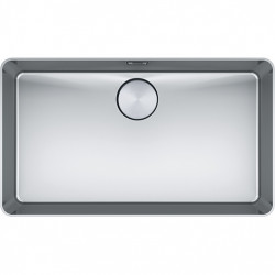 Φράνκε Μύθος MYX 210.70 ανοξείδωτος νεροχύτης 70x40cm επίπεδης εντοιχισμού 127.0638.278