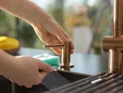 Φράνκε Άτλας εντοιχιζόμενη σαπουνοθήκη σε απόχρωση χαλκού pvd copper 112.0717.104