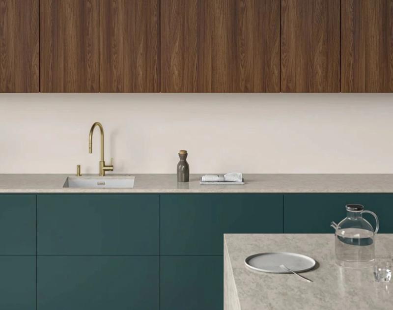 Φράνκε χρυσή βρύση κουζίνας Eos Neo με εκτεινόμενο ρουξούνι pvd gold 115.0681.244