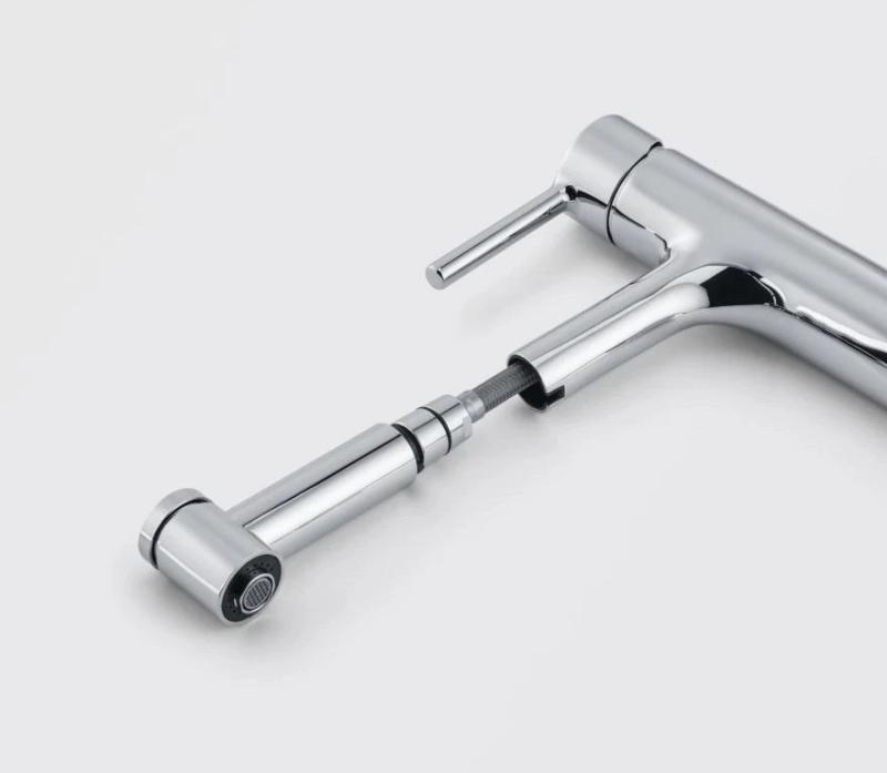 Φράνκε Centro Μπαταρία κουζίνας χρωμέ με αποσπώμενο ντους ψεκασμού 115.0600.131