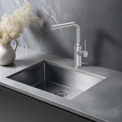 Quadri Stamford μπαταρία κουζίνας με αποσπώμενο ρουξούνι ανοξείδωτο ατσάλι 1208956081