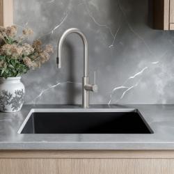 Quadri Retford κουζινομιξέρ από ανοξείδωτο χάλυβα με αποσπώμενο στόμιο και λειτουργία ψεκασμού 1208956088