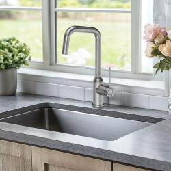 Quadri Stamford κουζινομίκτης από ανοξείδωτο ατσάλι με περιστρεφόμενο γωνιακό στόμιο 1208956097