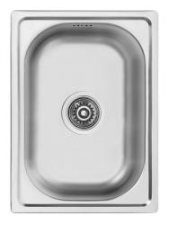 Αυσμάν Βασική μικρή ανοξείδωτη ενσωματωμένη νεροχύτης 35x48 εκ. με σιφόνι 1208956971