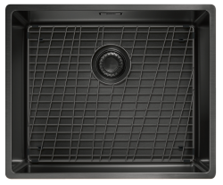 Franke Mythos Masterpiece BXM 210.50 PVD Gun Metal Νεροχύτης 500x410mm Επίπεδη Κατασκευή και Κάτω Κατασκευή 127.0672.129