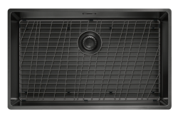 Franke Mythos Masterpiece BXM 210.68 Μεγάλο Gun Metal PVD 685x410mm Επίπεδη και Υποδομή Νεροχύτης 127.0674.440