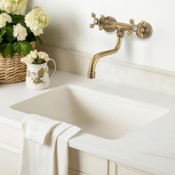 ΑκουάΤρίμο Βιβάλντι κλασική κουζίνα επιτοίχια βρύση μπρούντζος 21VV7068BN