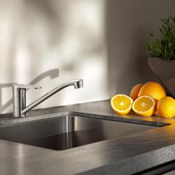 ΑκουαΤρίμο Σούμπερτ μίκτης κουζίνας μονής λαβής χρωμέ 21ST7072CM