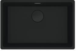 Φράνκε Μάρις MRG 210 / 110-62 Έκδοση Fragranite μαύρης έκδοσης ματ μαύρος νεροχύτης επίπεδης εγκατάστασης