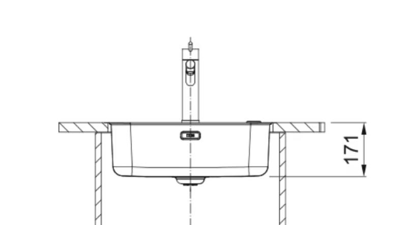 Φράνκε Smart SRX 210.50 T ανοξείδωτος νεροχύτης 50x40 εντειχισμένος 127.0688.777