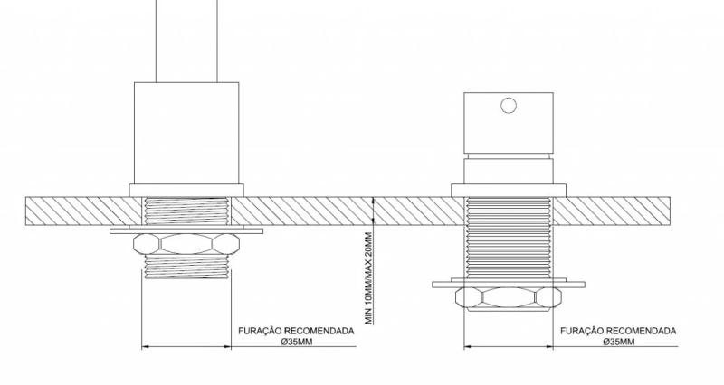 WaterEvolution Flow 2-οπών μπαταρία κουζίνας gunmetal PVD T151HGME