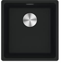 Franke Maris MRG 210-37 Fragranite ματ μαύρο νεροχύτη επίπεδης εγκατάστασης