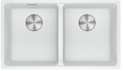 Franke Maris MRG 220-35-35 Fragranite Polar white διπλός νεροχύτης επίπεδης εγκατάστασης