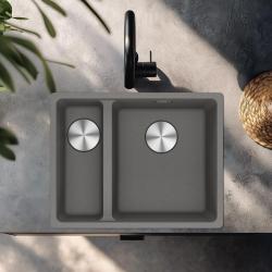 Franke Maris MRG 260-34-15 Fragranite Stone γκρι νεροχύτης Δεξιά επιφάνεια εντοιχισμού