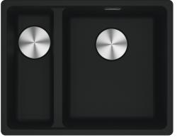 Φράνκε Μάρις MRG 160-34-15 Fragranite Ματ μαύρο νεροχύτης Δεξιός εντοιχισμένος