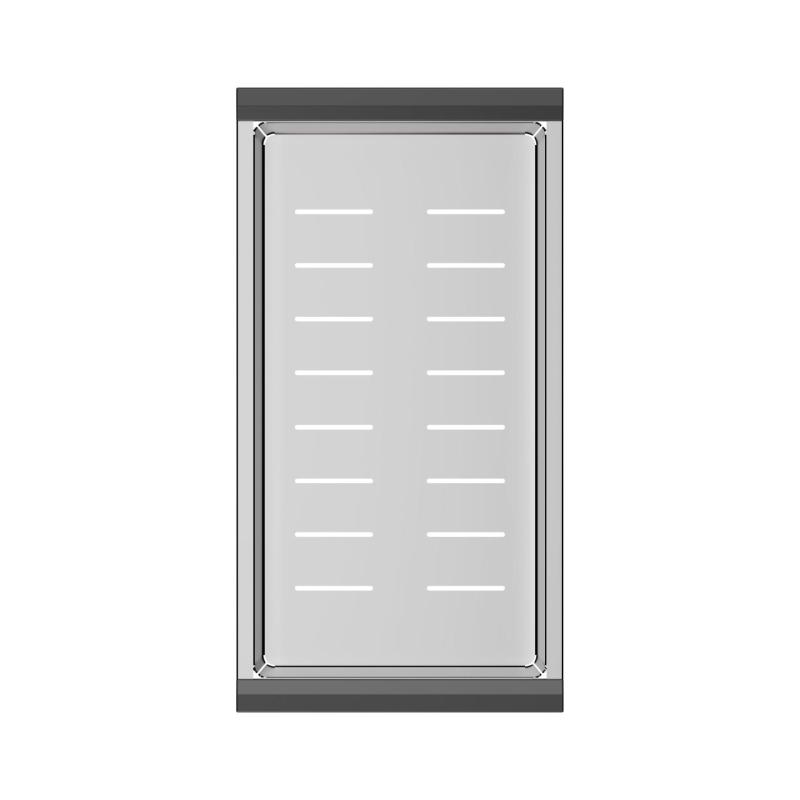 Quadri ανοξείδωτος χαλύβδινος δίσκος απορριμμάτων 38x20cm για τους νεροχύτες Durham 1208957910