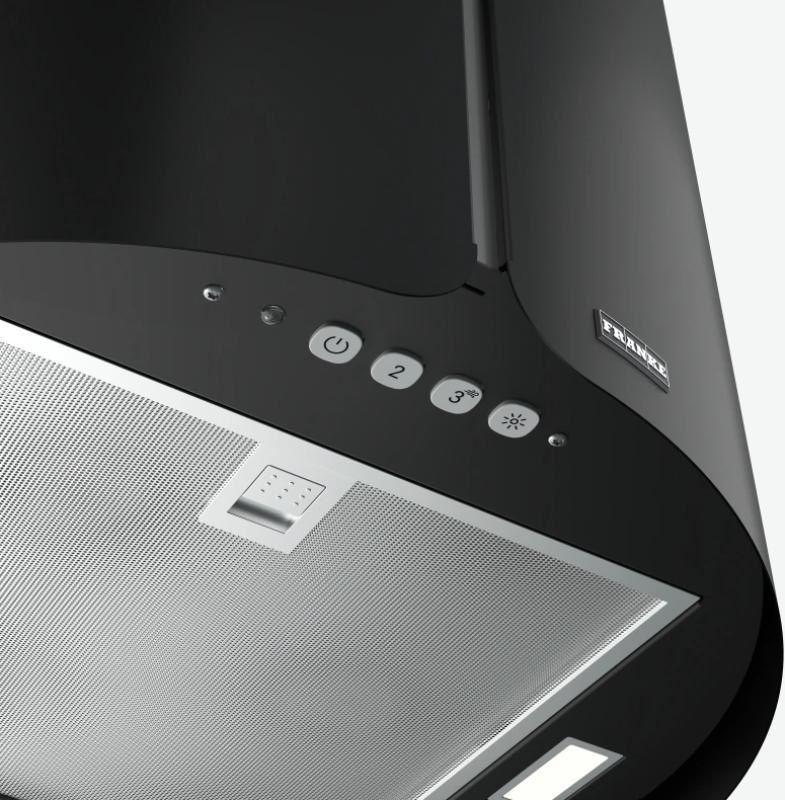 Φράνκε Smart Suspended νησίδα μαύρος ματ απορροφητήρας 42cm 345.0654.933