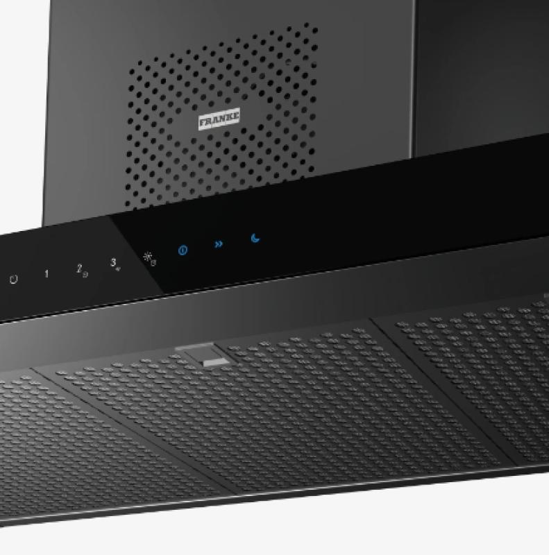 Φράνκε Mythos Air Hub T επιτοίχιο μοντέλο μαύρο ματ απορροφητήρας 90cm 325.0679.323
