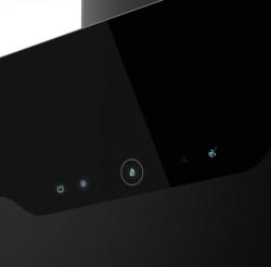 Φράνκε Μάρις Drip Free επιτοίχιο μοντέλο, μαύρο ματ απορροφητήρας 90εκ 330.0657.418