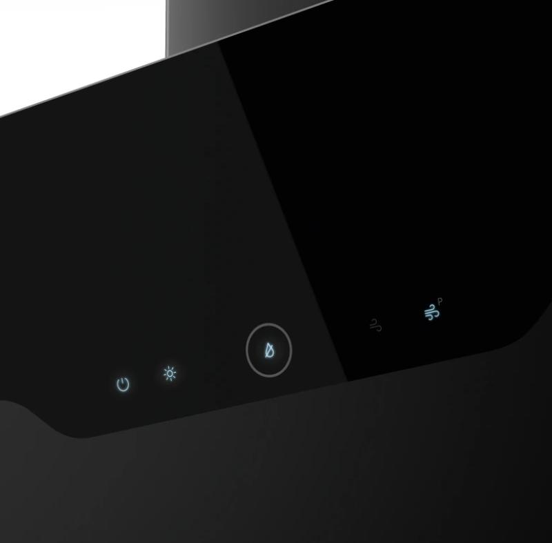 Φράνκε Μάρις Drip Free επιτοίχιο μοντέλο, μαύρο ματ απορροφητήρας 90εκ 330.0657.418