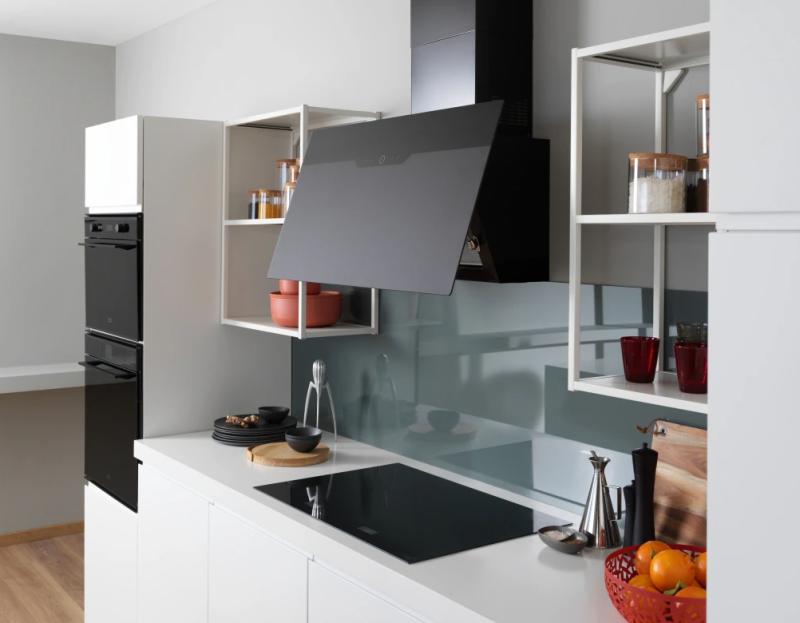 Φράνκε Μάρις Drip Free επιτοίχιο μοντέλο, μαύρο ματ απορροφητήρας 90εκ 330.0657.418