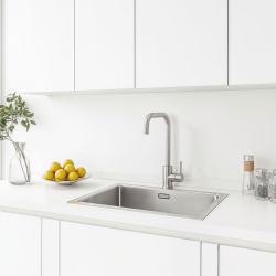 Ausmann Inox Square κουζινομπρίζα περιστρεφόμενη ροή πλήρως ανοξείδωτο ατσάλι 1208958309