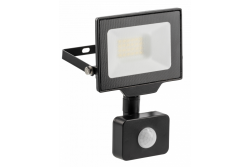 G-TECH LED προβολέας με αισθητήρα κίνησης, 20W, 2000lm, AC220-240V, 50/60 Hz, PF>0,9, RA>80, IP65, 120°, 6000K, μαύρο 1208959175