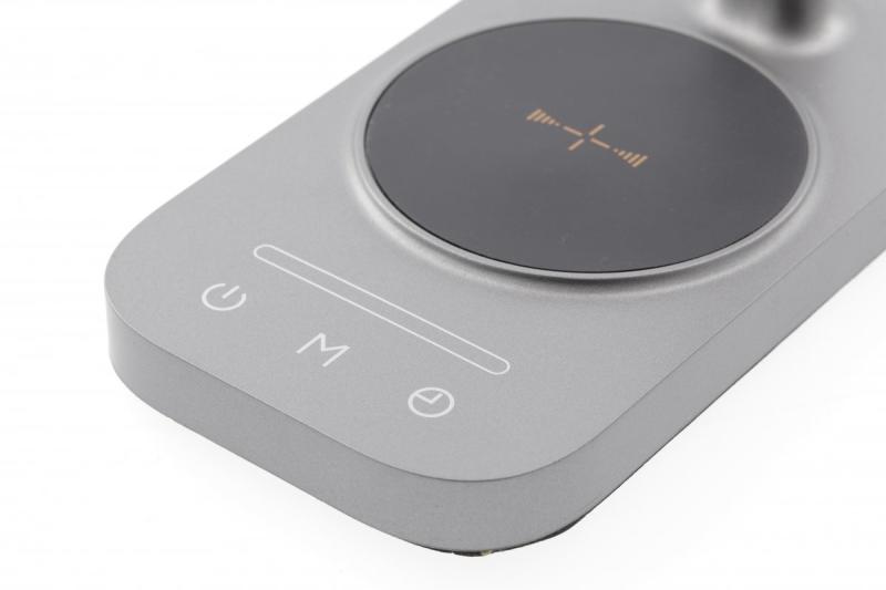 Bureau Deco Λάμπα Bressi 8W 450lm AC220-240V 3-CCT Ασύρματη Φόρτιση USB PF>0.5 RA>80 Γκρι 1208962480