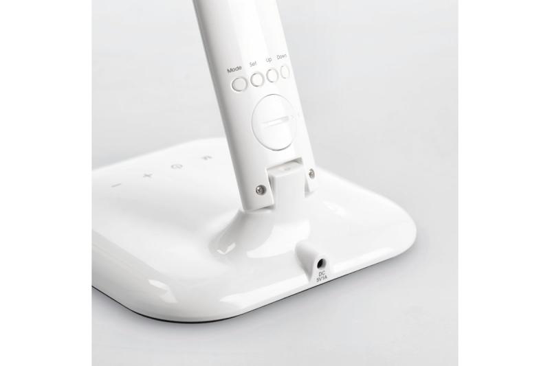 Decoρατικό Φωτιστικό Τραπεζιού GALACTIC LED 5W 240lm AC220-240V 50/60Hz με δυνατότητα αλλαγής χρωμάτων (3000K 4000K 6000K) ημερολόγιο ξυπνητήρι θερμόμετρο λευκή θήκη. 1208962484