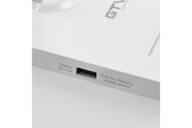 Διακόσμηση Λάμπα γραφείου Gale 8 W 550lm AC220-240V 5-CCT 10-βήματα ρύθμισης έντασης PF>0 5 RA>80 λευκό 1208962486