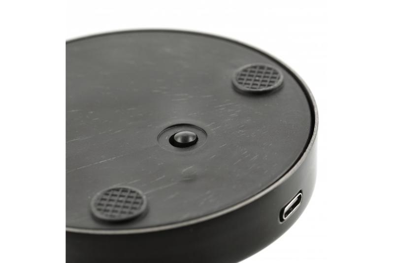 Διακοσμητικό Επιτραπέζιο Φωτιστικό Monum 3W 200lm DC 5V 1A 3000 K 3 μοίρες. Ρυθμιζόμενο με μπαταρία 1800 mAh, μαύρο. 1208962504