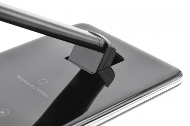 Διακοσμητική Επιτραπέζια Λάμπα Tritton 6W 340lm AC220-240V 4-CCT Ασύρματη Φόρτιση USB PF>0,5 RA>80 μαύρο 1208962518