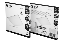 Στήριγμα LED ARGO, 30W, 3000lm, AC220-240V, 50/60 Hz, PF> 0.9, Ra≥80, IP44, IK08,140 °, 4000K 1208962626