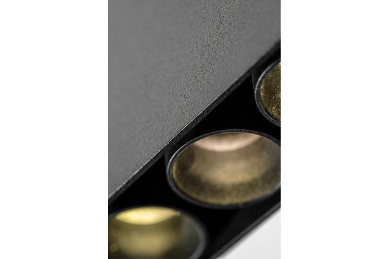 Διακοσμητικό LED φωτιστικό ARTEMIDA 15W 1420lm AC220-240V 50/60 Hz PF>0,9 Ra≥80 IP20 IK08 4000K 38° ορθογώνιο μαύρο. 1208962640