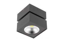 Διακοσμητικό Φωτιστικό LED BIANCO 15W 1500lm AC220-240V 50/60 Hz PF> 0.5 Ra≥80 IP20 IK06. 36° 4000K τετράγωνο μαύρο. 1208962666